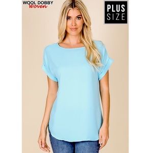Zenana Plus Boutique NWT Blouse Top 1X 2X